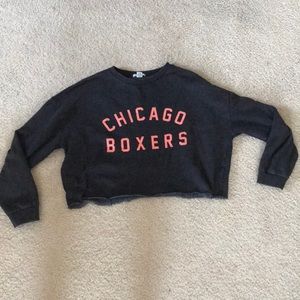 Forever 21 long sleeved crop top